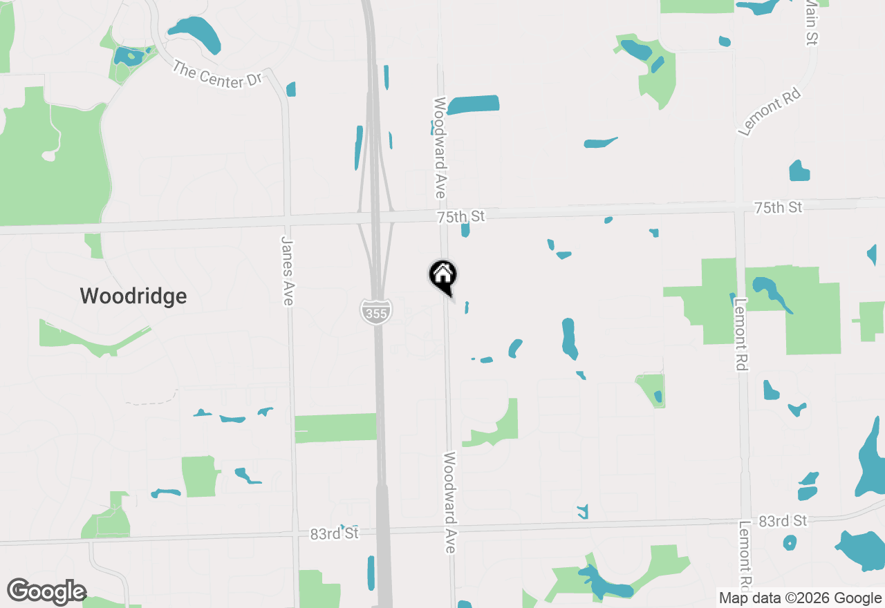 Map of 2013 Country Club Drive #11, Woodridge, IL 60517
