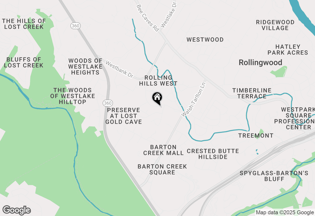 Map of 3505 Pinnacle Rd, Austin, TX 78746