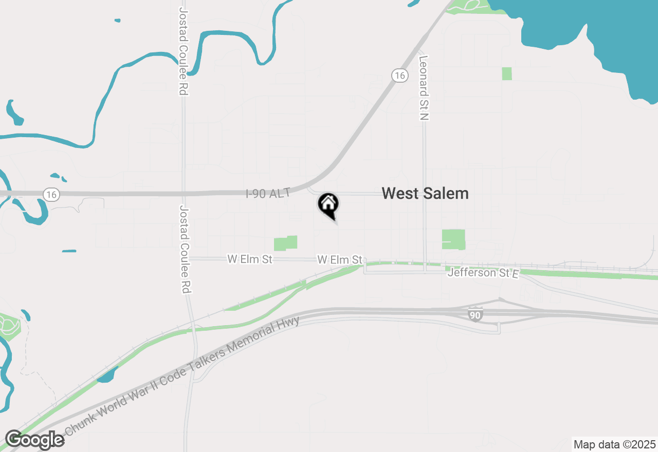 Map of 524 Hamilton St W, West Salem, WI 54669