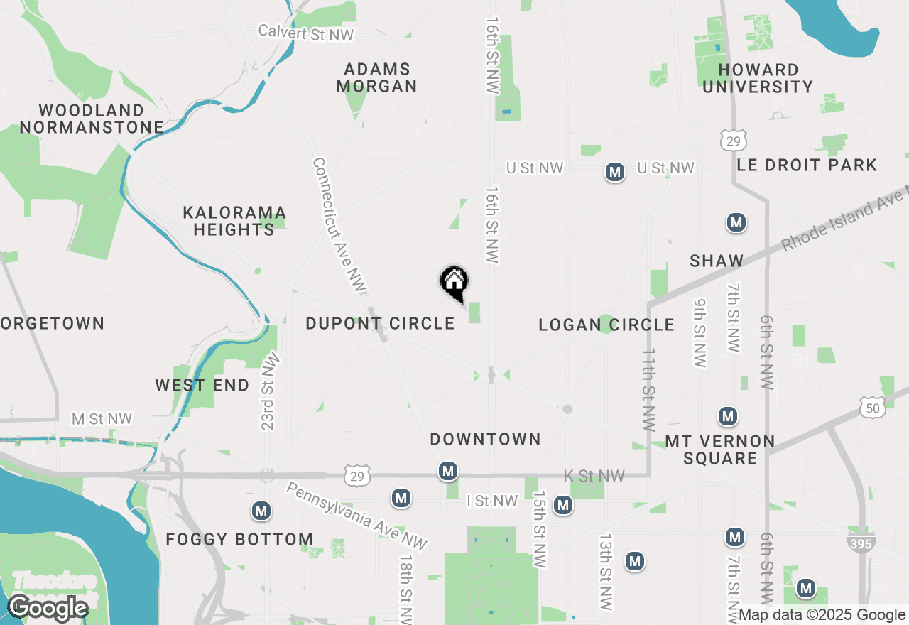 Map of 1514 17th Street Nw #114, Washington, DC 20036