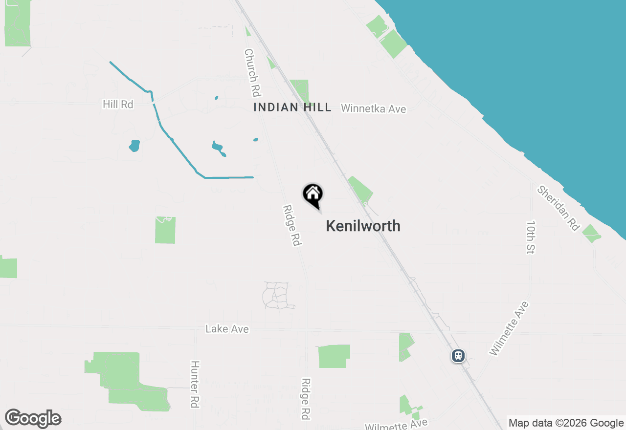 Map of 631 Park Drive, Kenilworth, IL 60043