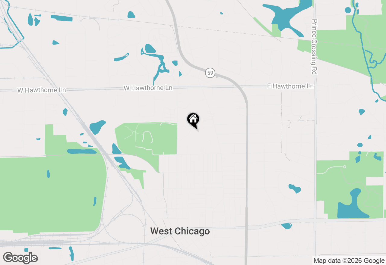 Map of 641 Nor Oaks Court, West Chicago, IL 60185