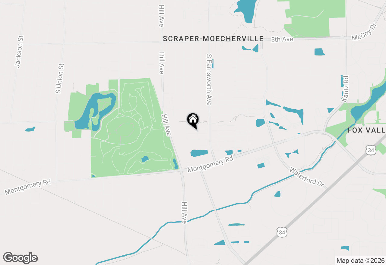 Map of 1011 Celebration Drive, Aurora, IL 60504