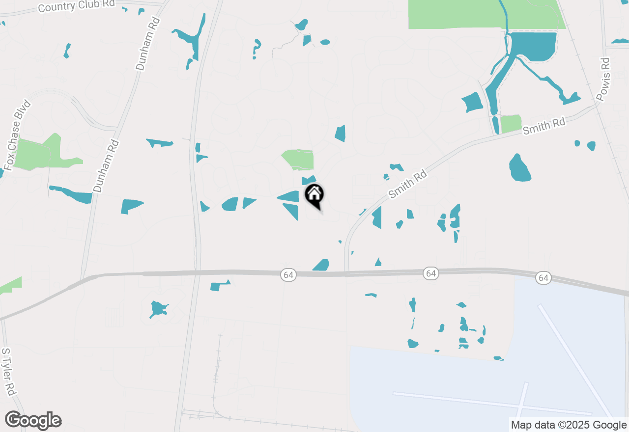 Map of 263 Canal Drive, St. Charles, IL 60174