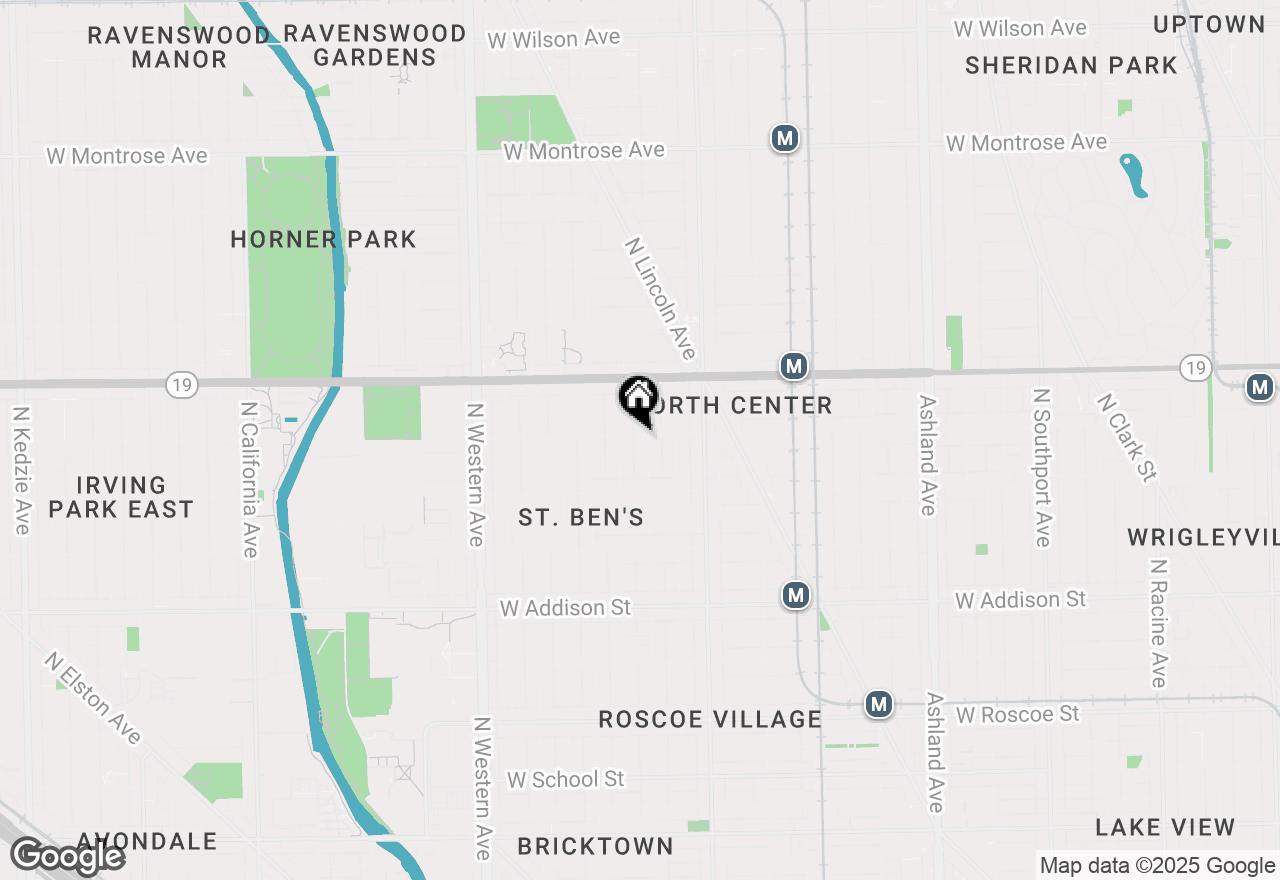 Map of 2103 W Byron Street #2E, Chicago, IL 60618