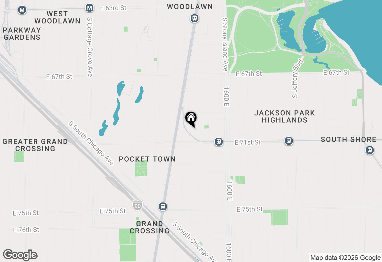 Map of 7018 S Dorchester Avenue, Chicago, IL 60637