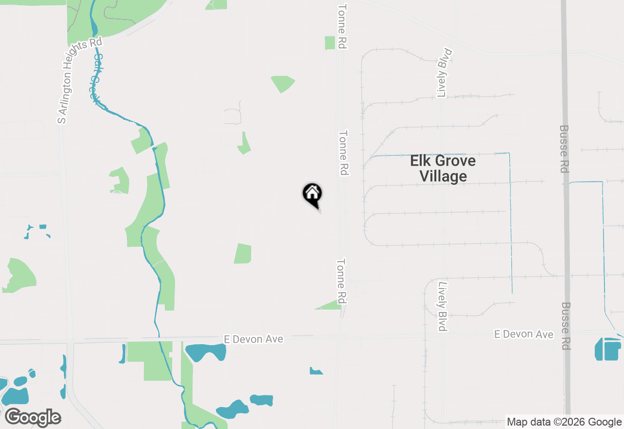 Map of 1123 Cedar Lane, Elk Grove Village, IL 60007