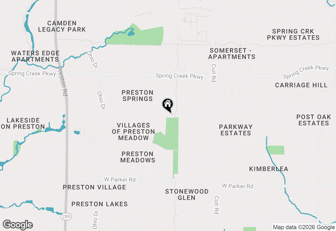 Map of 4316 Hillshire Court, Plano, TX 75093