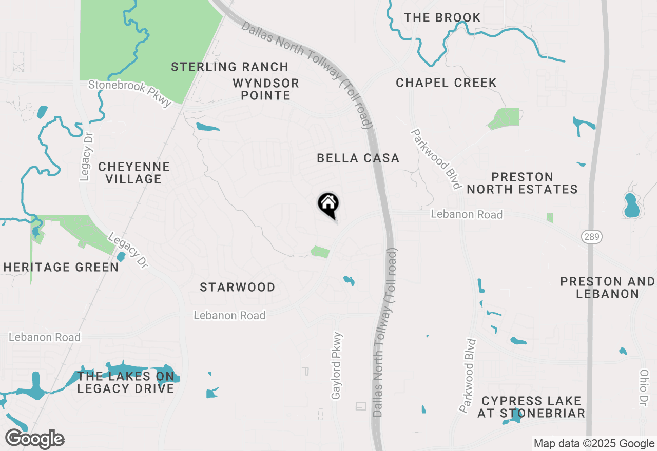 Map of 5242 Quail Run, Frisco, TX 75034