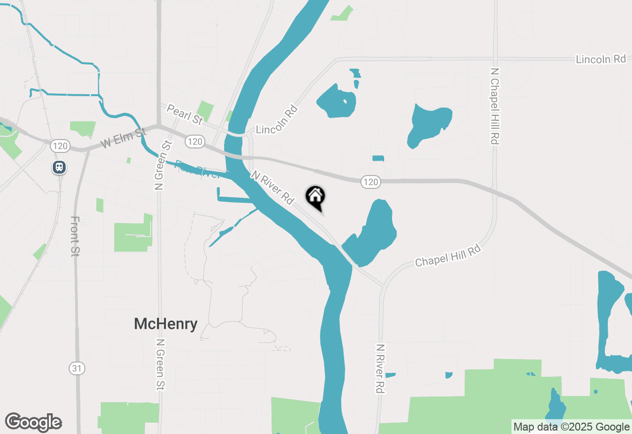 Map of 824 N River Road, Mchenry, IL 60051