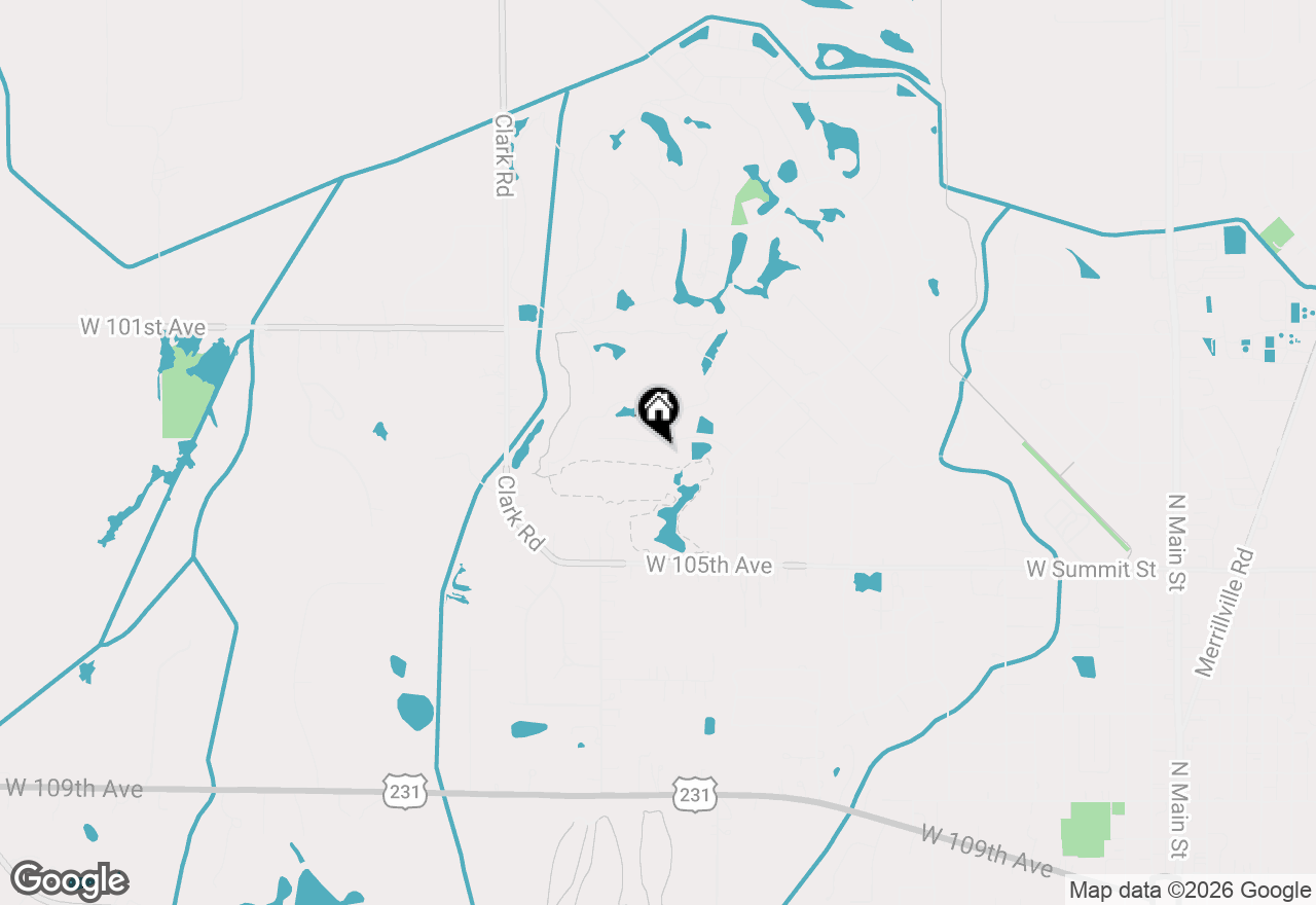 Map of 1023 Sterling Court, Crown Point, IN 46307