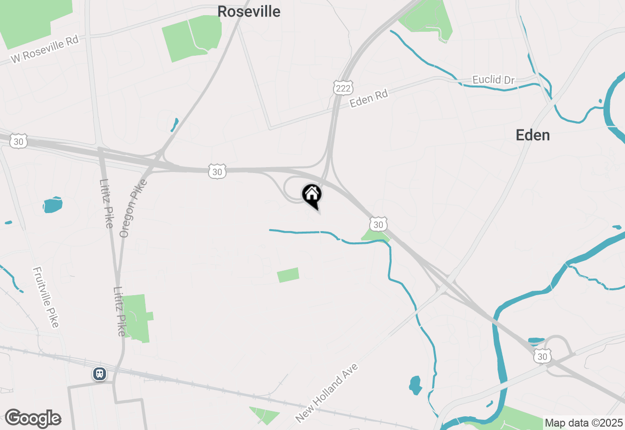 Map of 114 Delancy Place, Lancaster, PA 17601