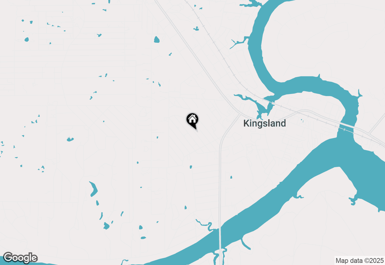 Map of 1917 Greenwood Lane, Kingsland, TX 78639