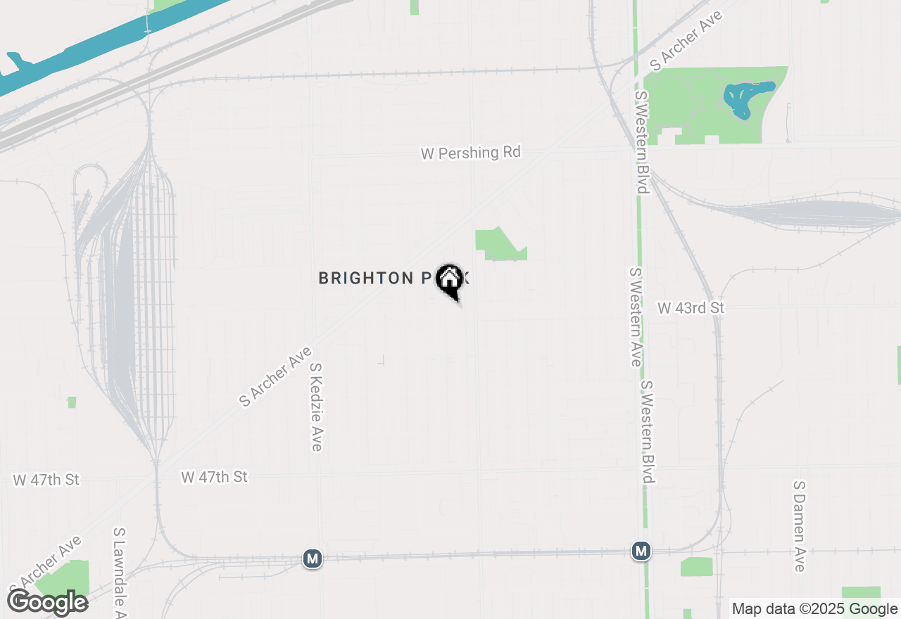 Map of 4256 S Mozart, Chicago, IL 60632