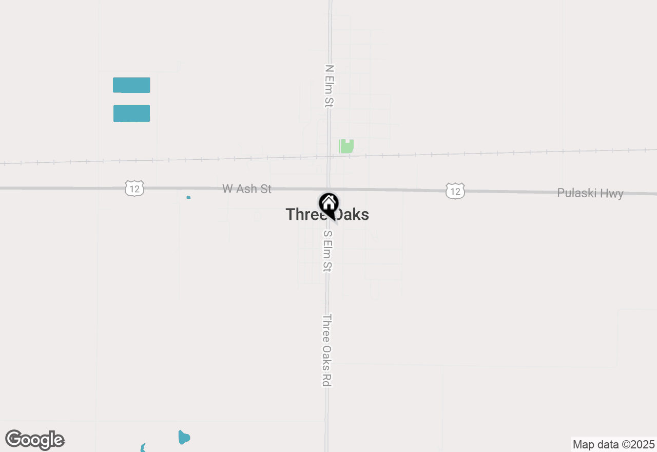 Map of 311 S Elm Street, Three Oaks, MI 49128