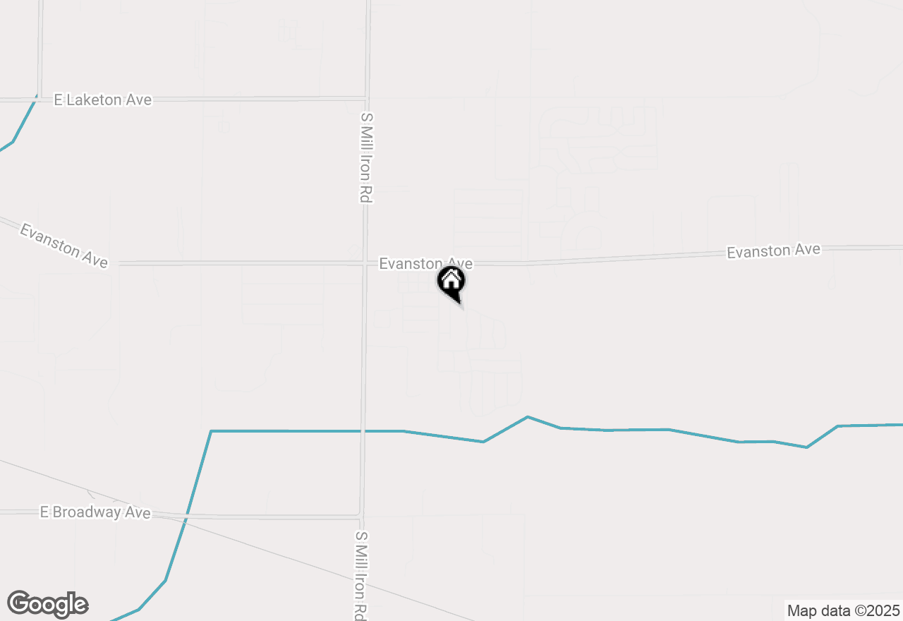 Map of 2314 Shamrock Lane, Muskegon, MI 49442