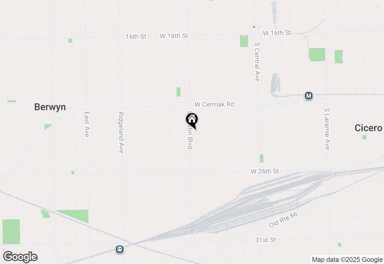 Map of 2329 S Austin Boulevard, Cicero, IL 60804