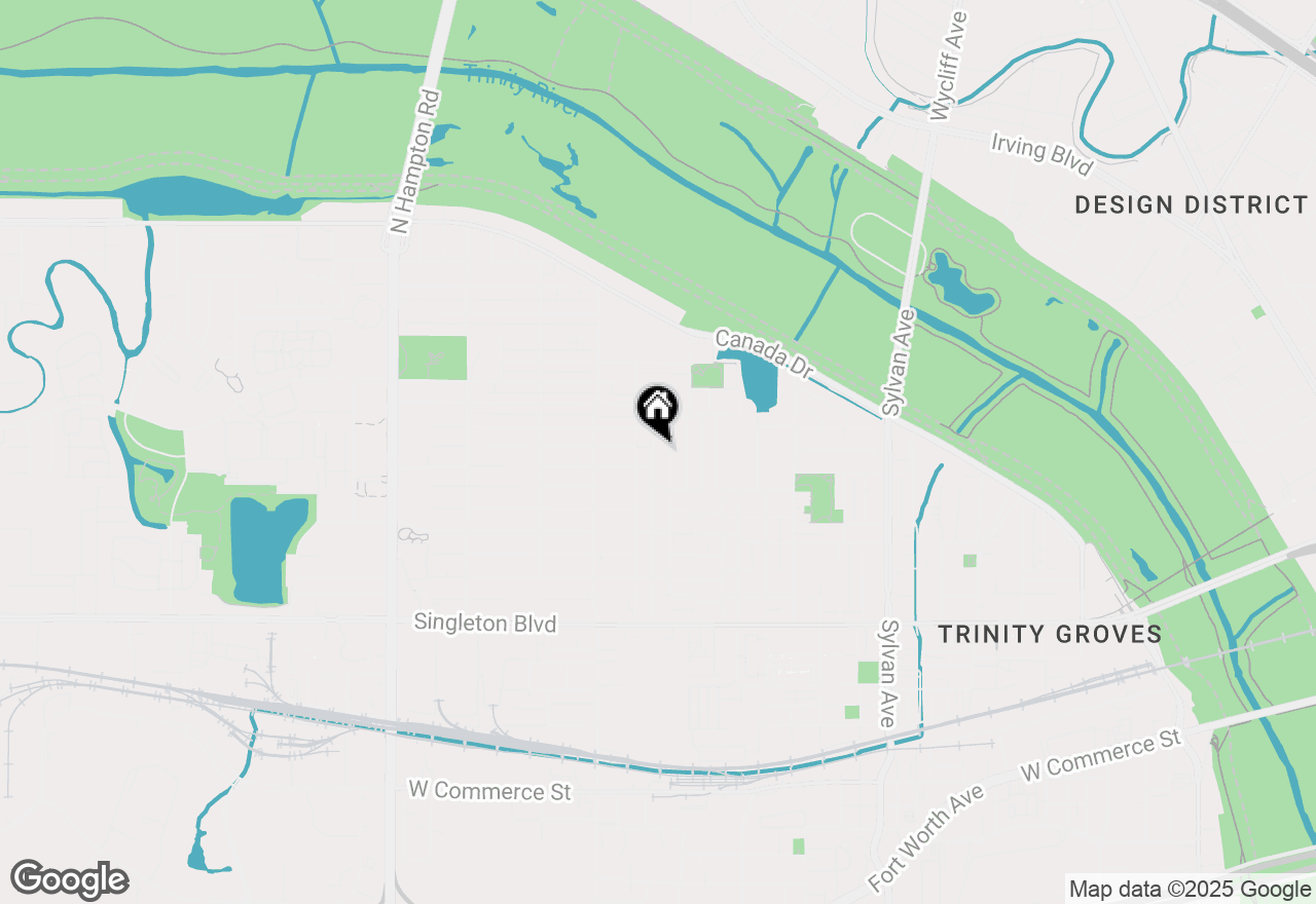 Map of 3430 Chihuahua A Avenue, Dallas, TX 75212