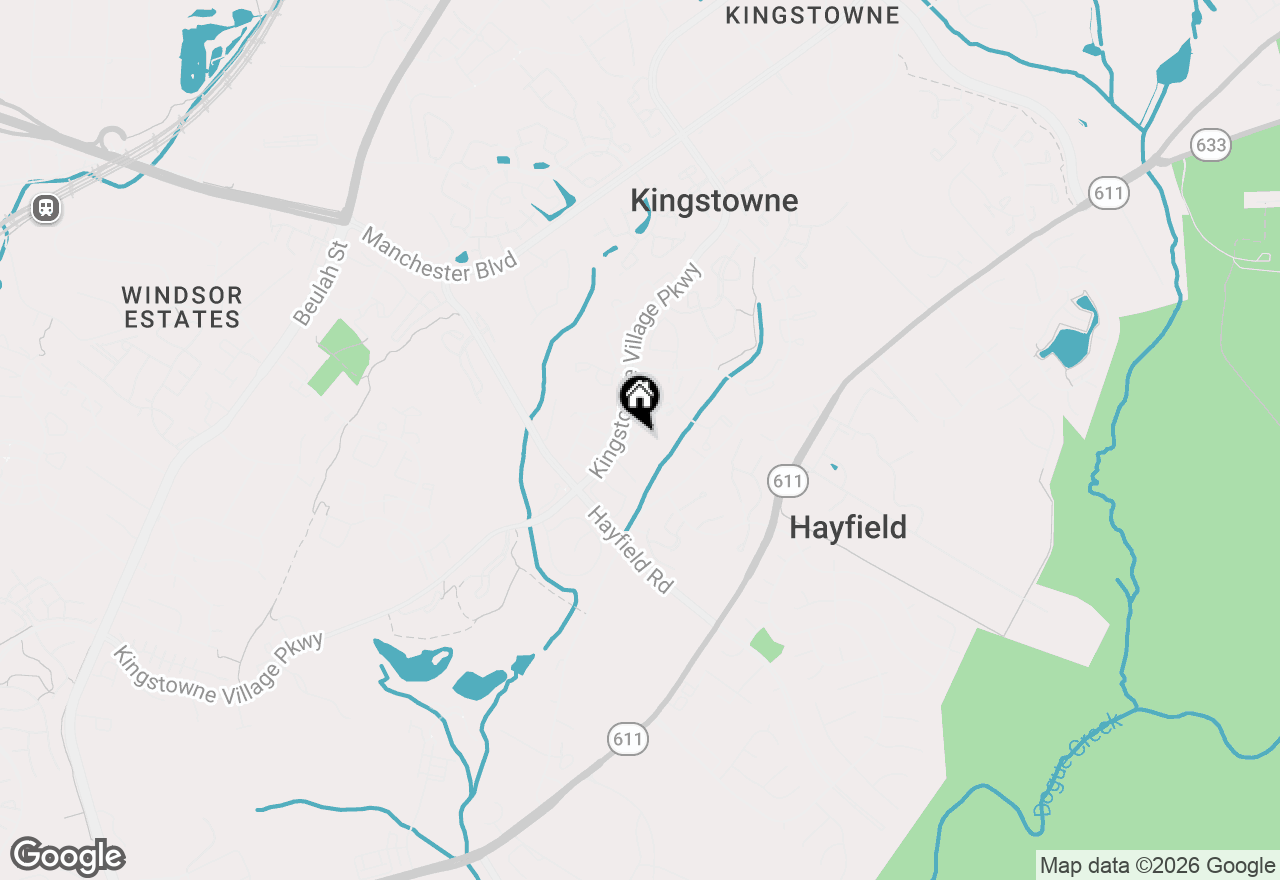 Map of 5837 Norham Drive, Alexandria, VA 22315