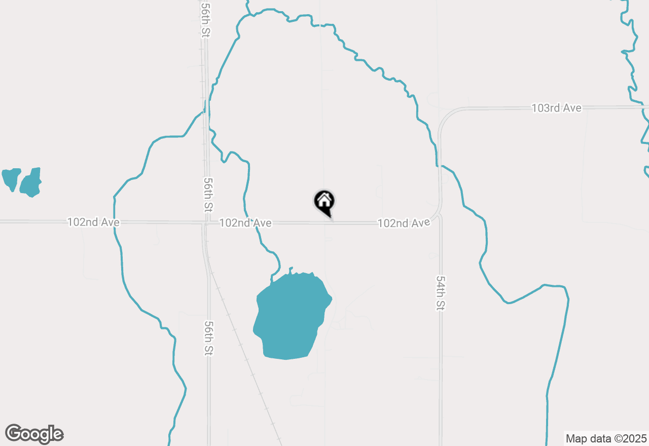 Map of V/L N 55th Street-b, Grand Junction, MI 49056