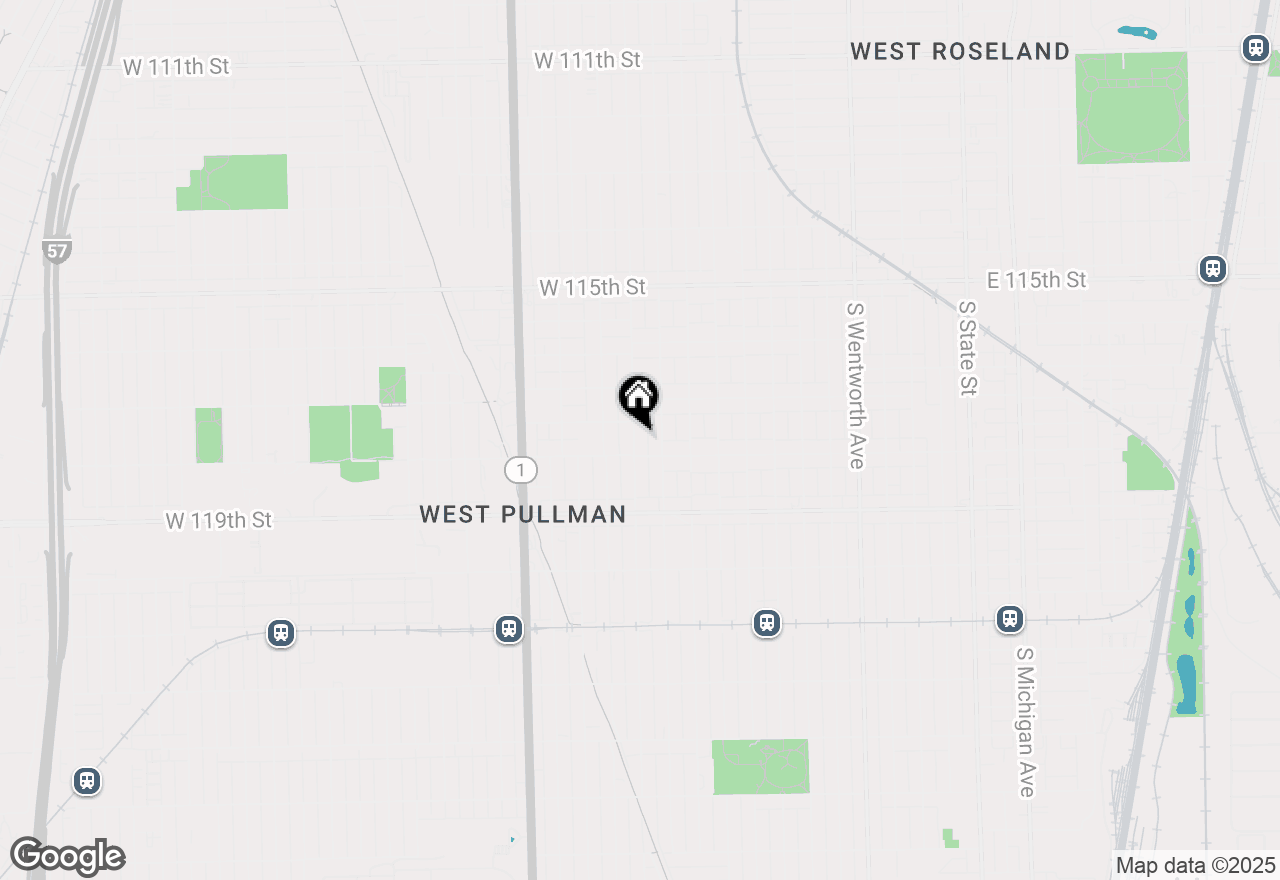 Map of 11745 S Wallace Street, Chicago, IL 60628