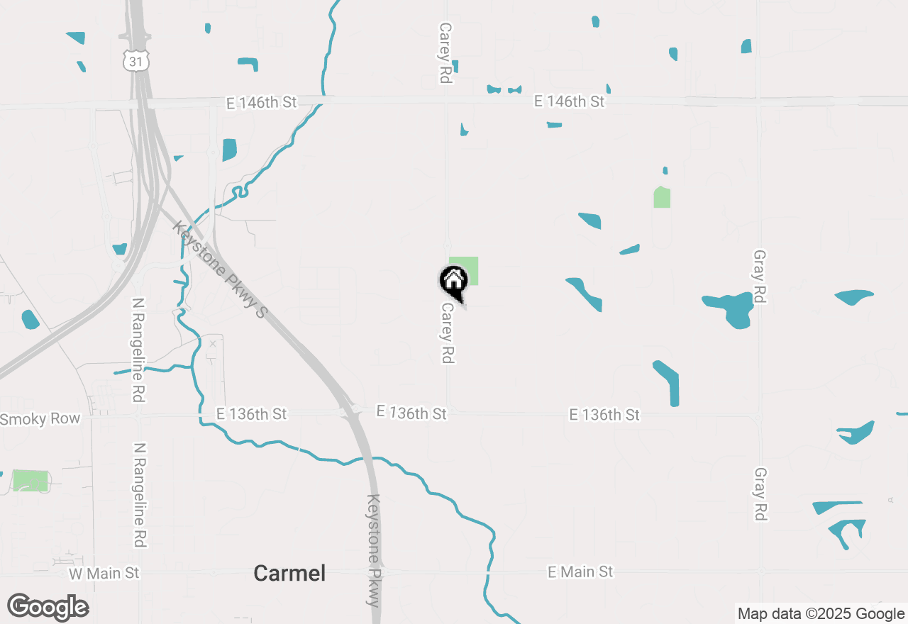 Map of 1133 Cottonwood Court, Carmel, IN 46033