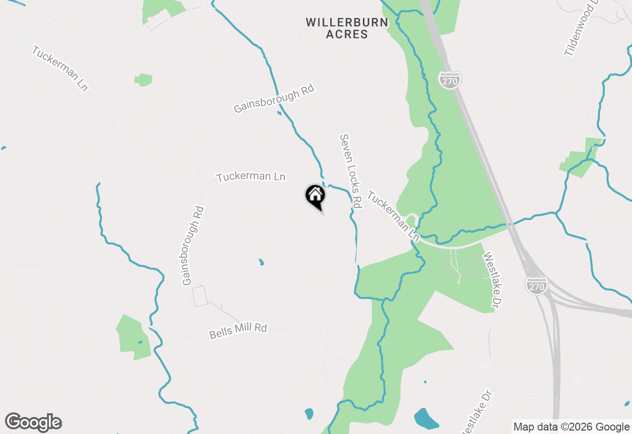 Map of 7940 Turncrest Drive, Potomac, MD 20854