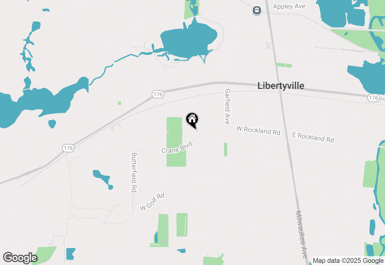 Map of 539 Dawes Street, Libertyville, IL 60048