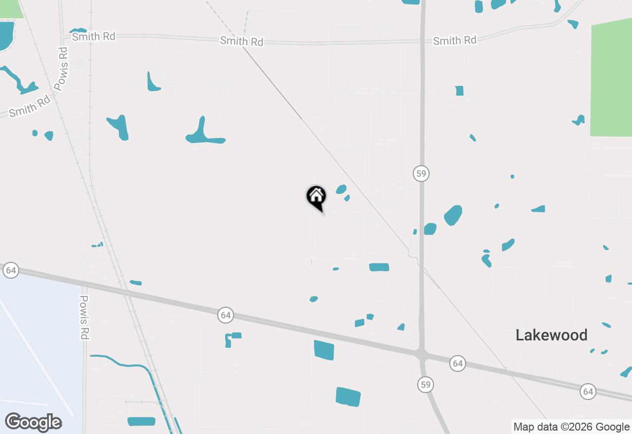 Map of 3N539 Woodland Avenue, West Chicago, IL 60185