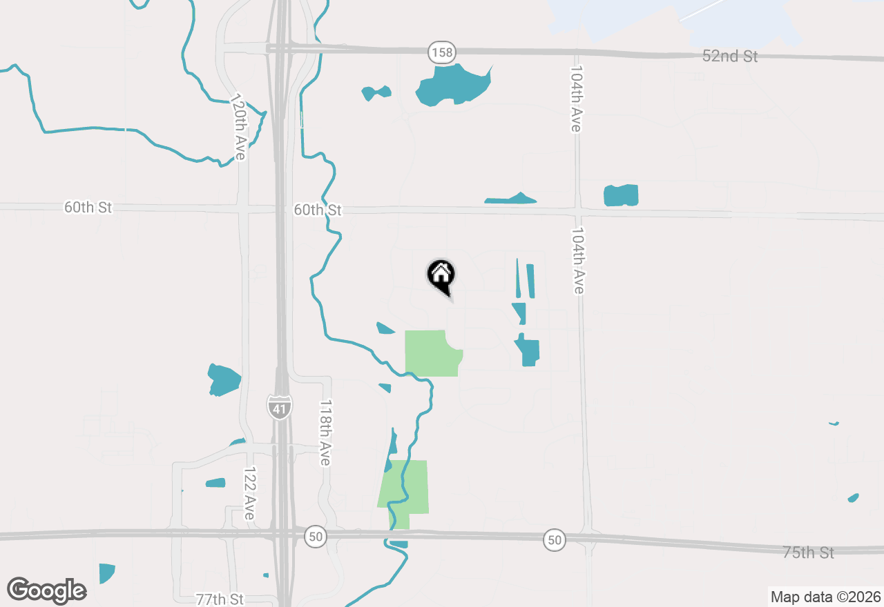 Map of 11202 64th St, Kenosha, WI 53142