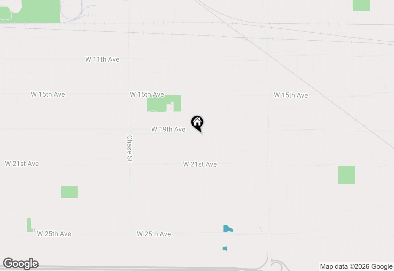 Map of 2300 W 19th Place, Gary, IN 46404