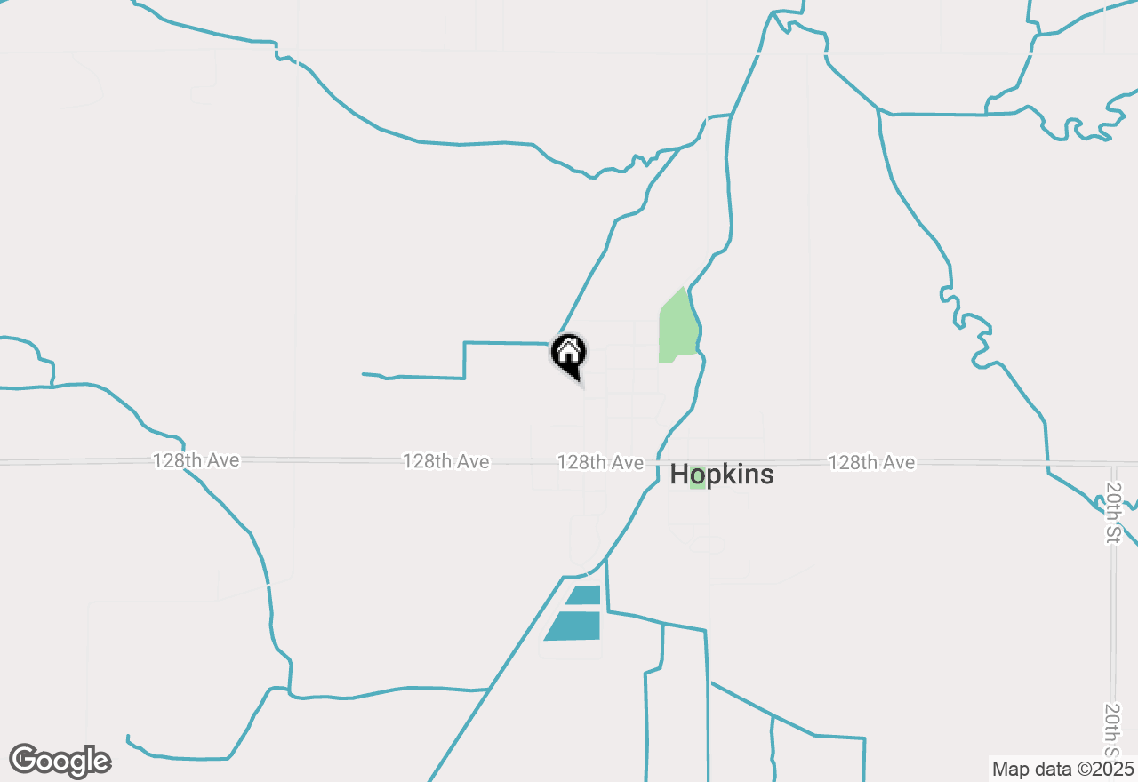 Map of 407 Selby Street, Hopkins, MI 49328