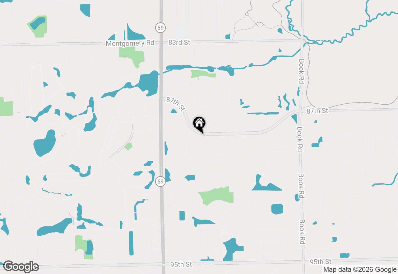Map of 2703 Rutland Road, Naperville, IL 60564