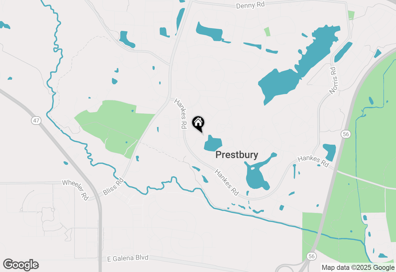 Map of 11 Hardwick Court, Sugar Grove, IL 60554