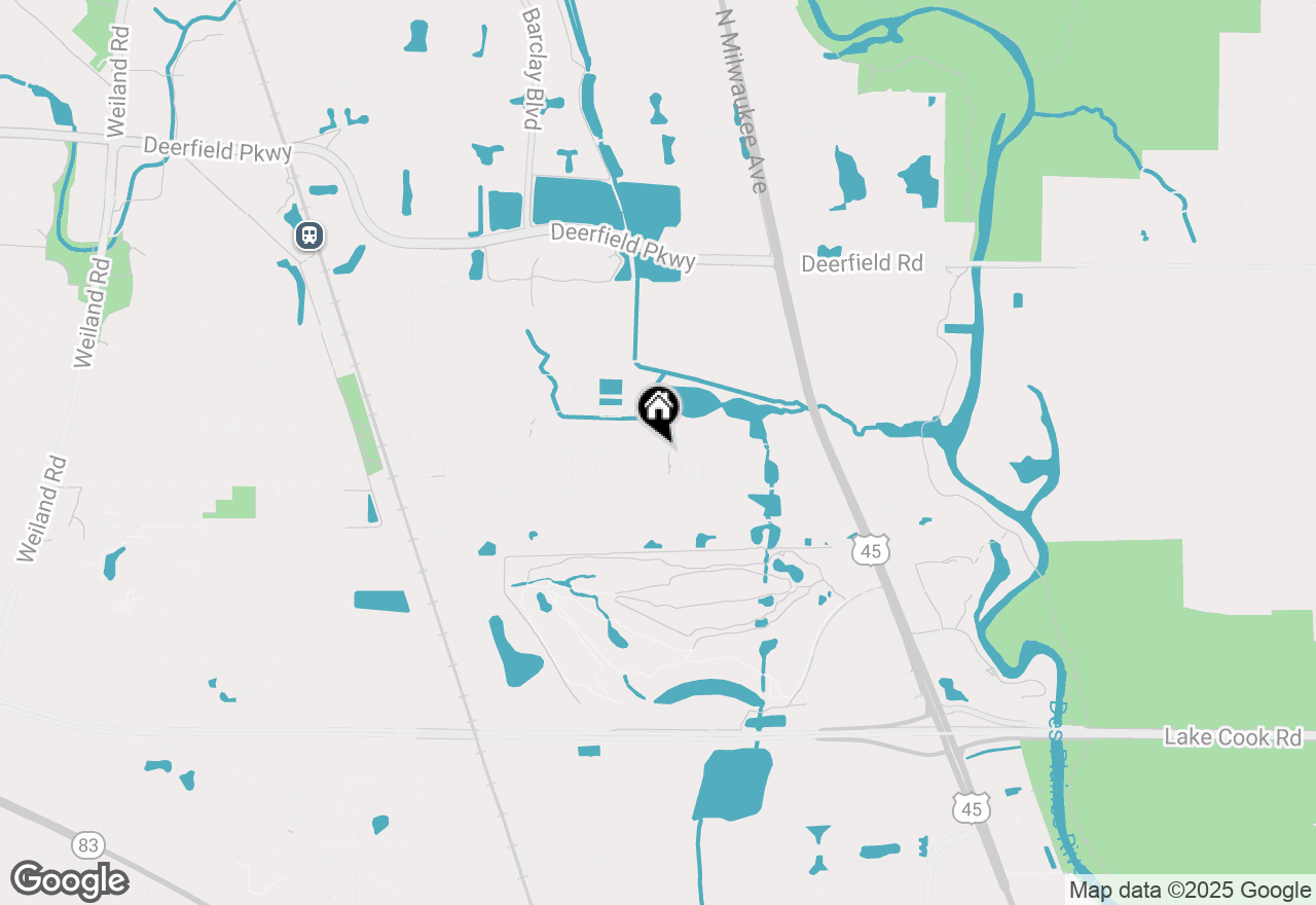 Map of 625 Pheasant Lane #625, Deerfield, IL 60015