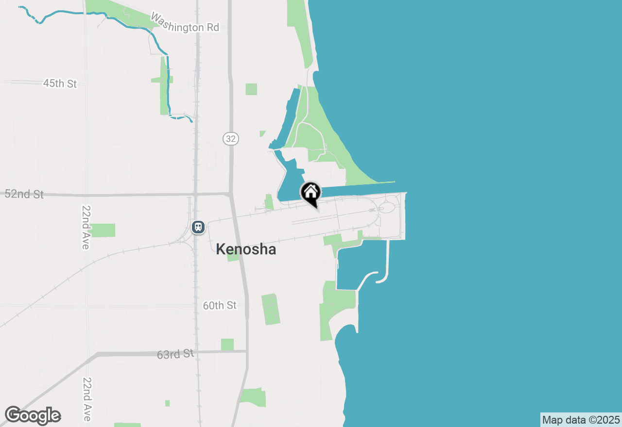 Map of 337 54th St, Kenosha, WI 53140