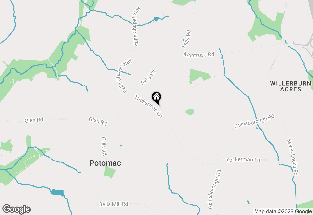 Map of 8835 Tuckerman Lane, Potomac, MD 20854