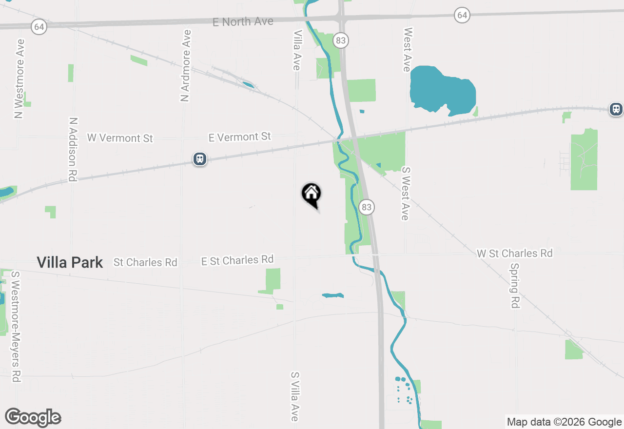 Map of 225 Pick Avenue, Elmhurst, IL 60126