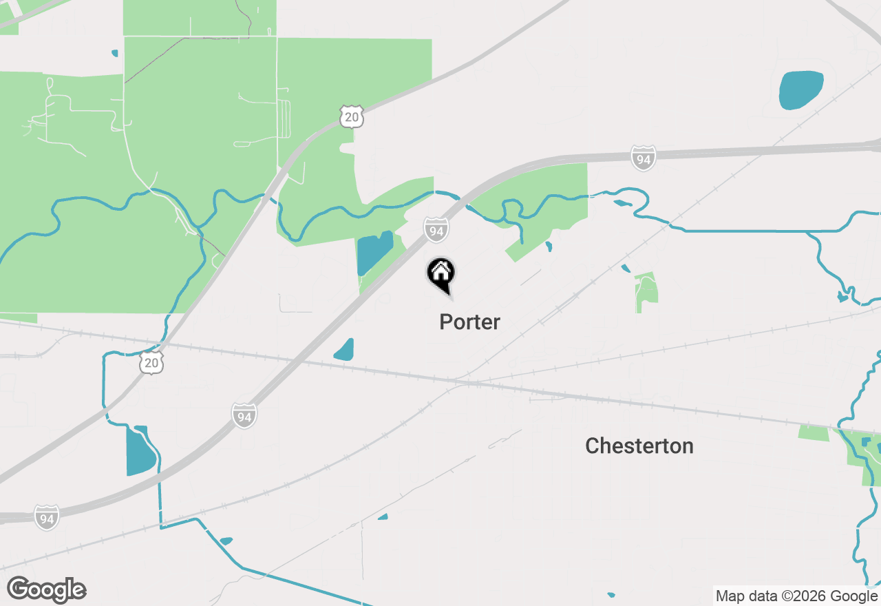 Map of 103 Michigan Street, Porter, IN 46304