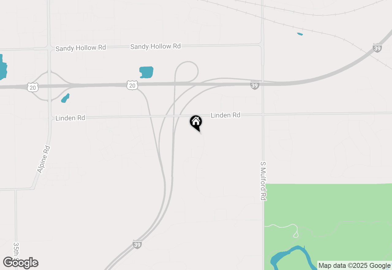 Map of 5527 Cirrus Court, Rockford, IL 61109