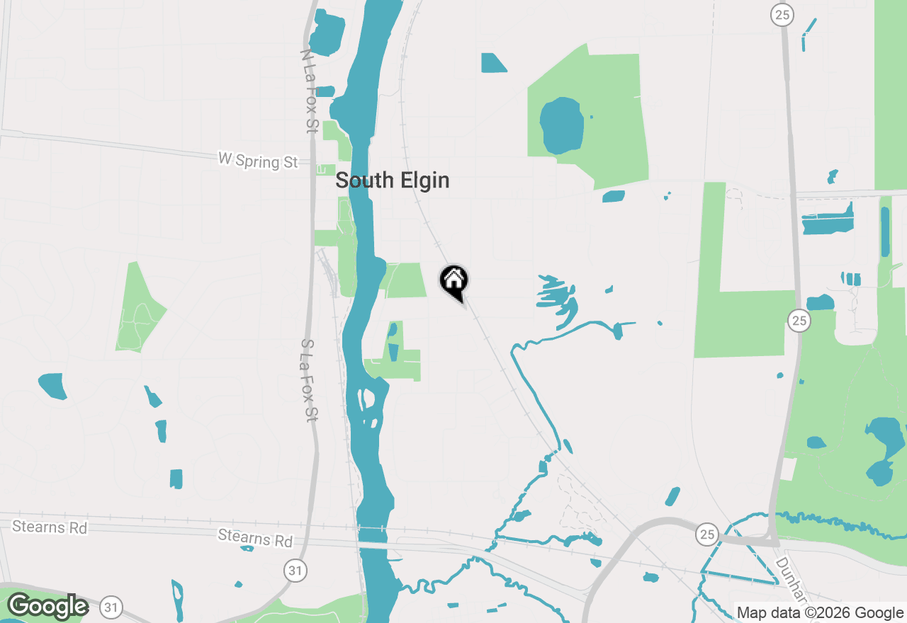 Map of 510 E Spring Avenue, South Elgin, IL 60177