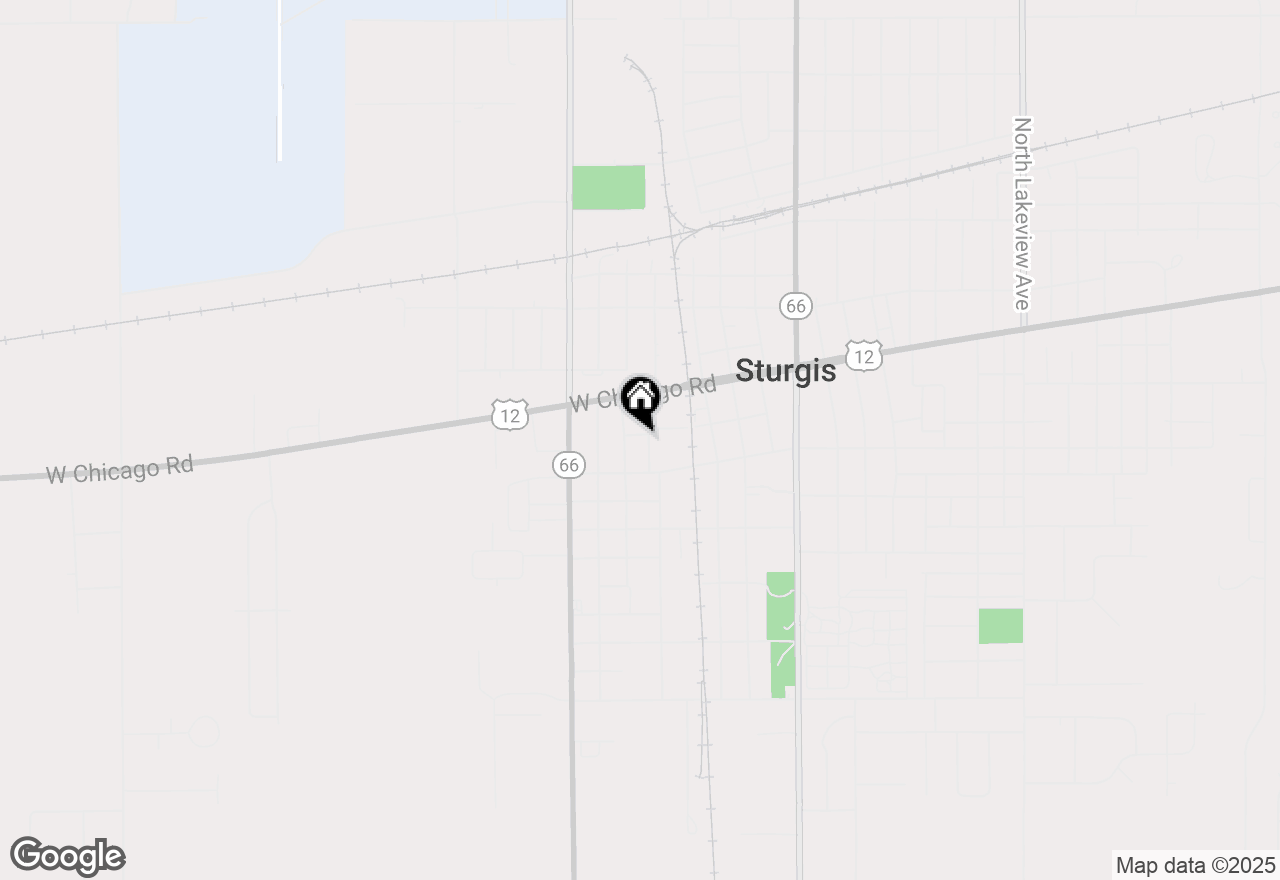 Map of 201 Grove Street, Sturgis, MI 49091
