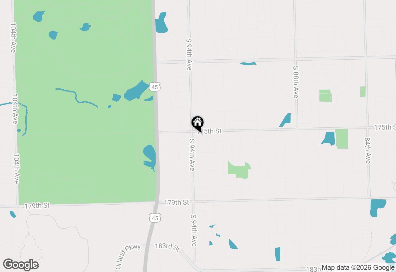 Map of 17565 Windsor Parkway, Tinley Park, IL 60487
