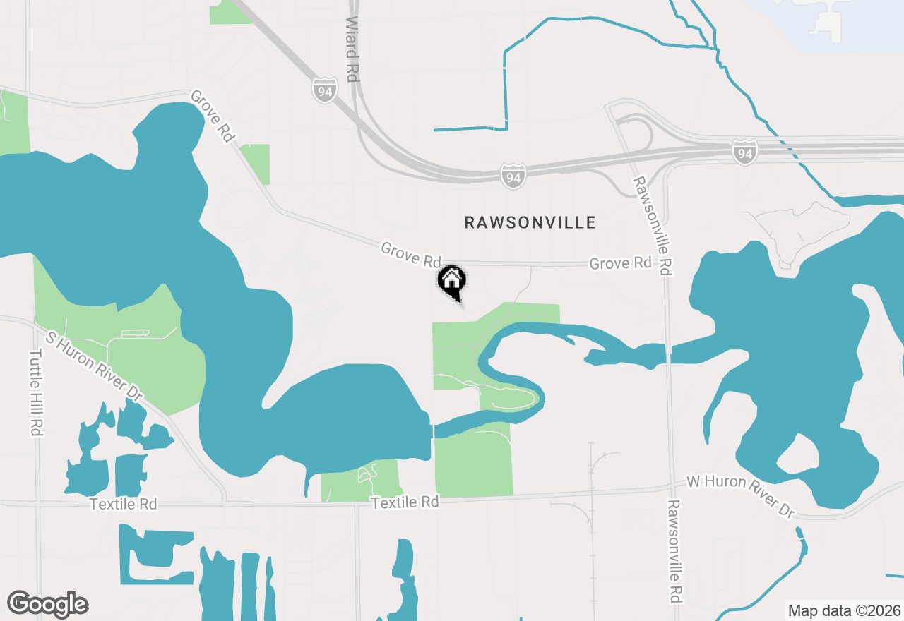 Map of 2672 Ambassador Drive, Ypsilanti, MI 48198