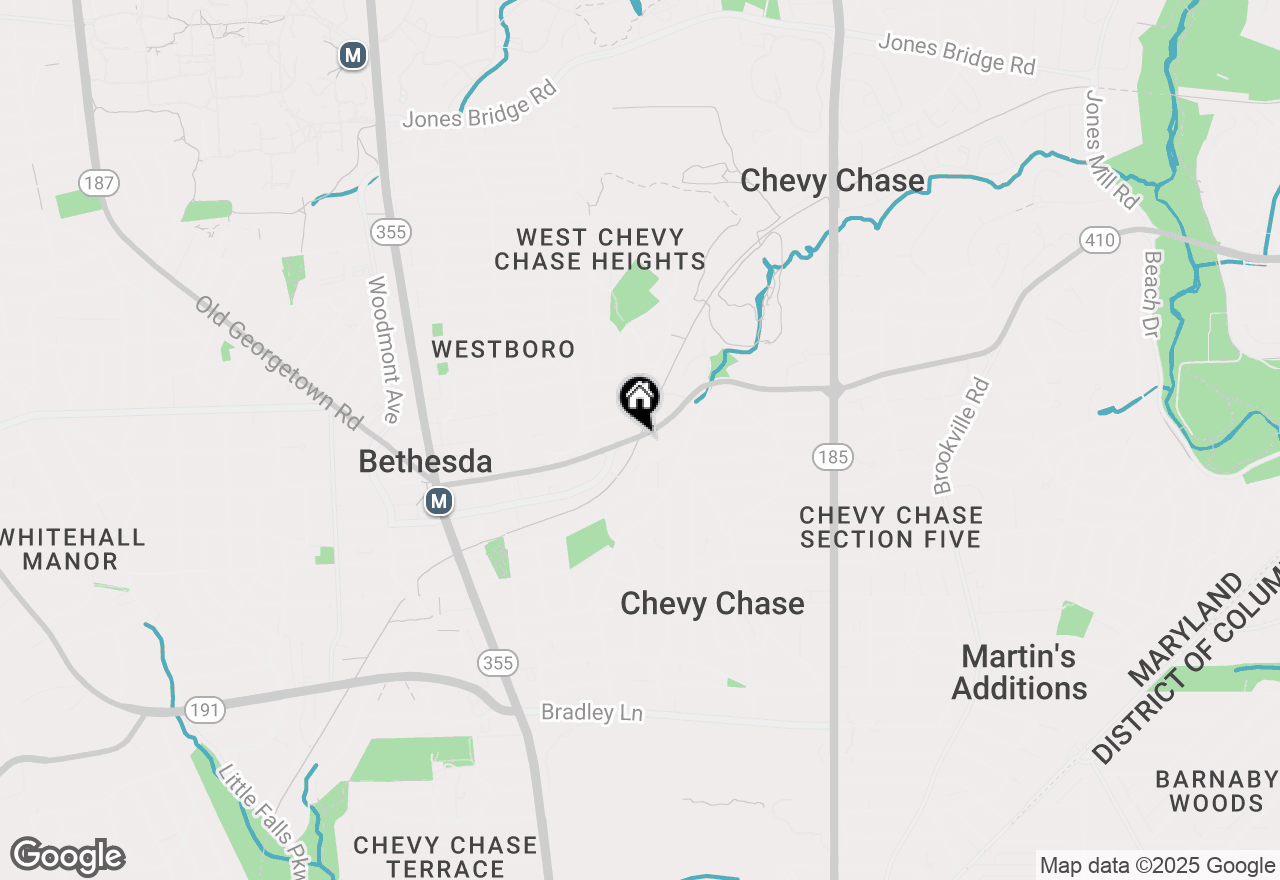 Map of 4242 East West Highway #814, Chevy Chase, MD 20815