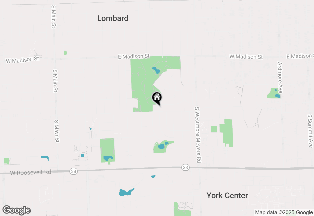 Map of 926 Cherry Lane, Lombard, IL 60148