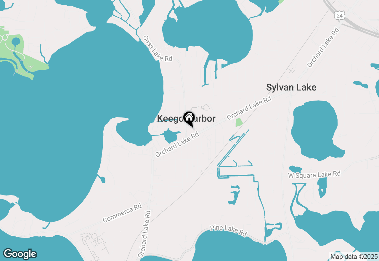 Map of 2141 Cass Lake Road, Keego Harbor, MI 48320