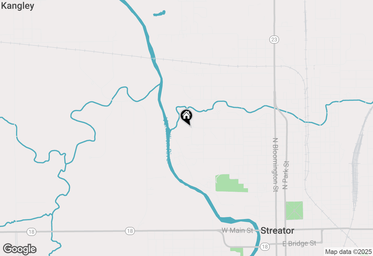 Map of 22 Boys Road, Streator, IL 61364