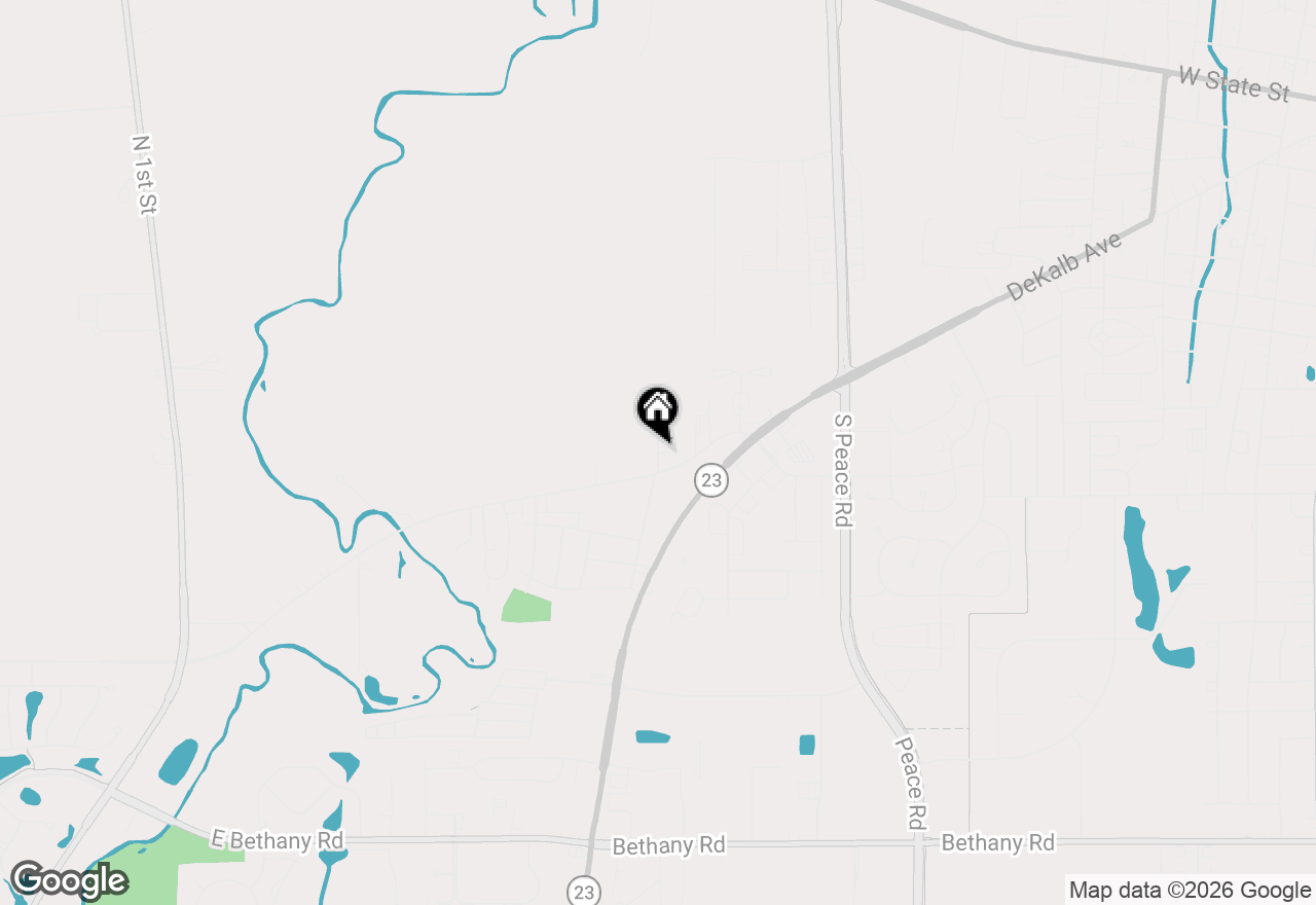 Map of 700-900 Ridge Drive, Sycamore, IL 60178