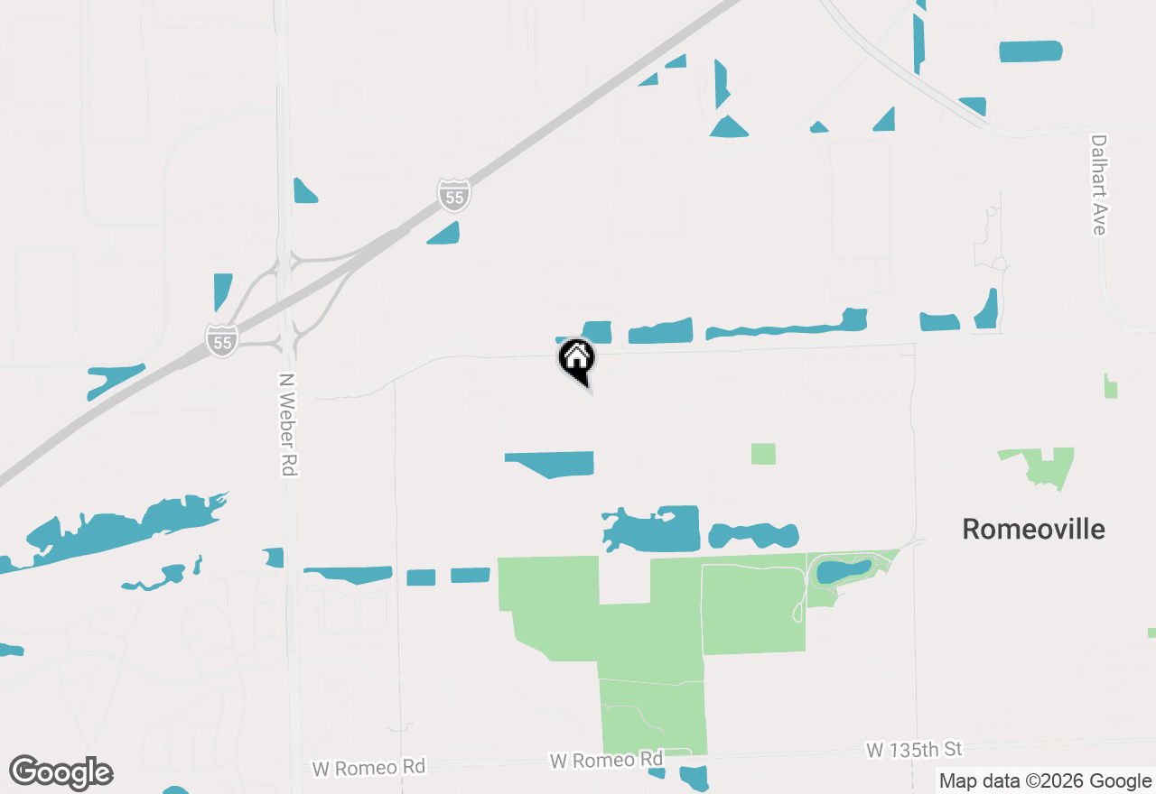 Map of 664 Aspen Drive, Romeoville, IL 60446